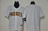 Padres Blank White Nike 2020 Cool Base Jersey,baseball caps,new era cap wholesale,wholesale hats